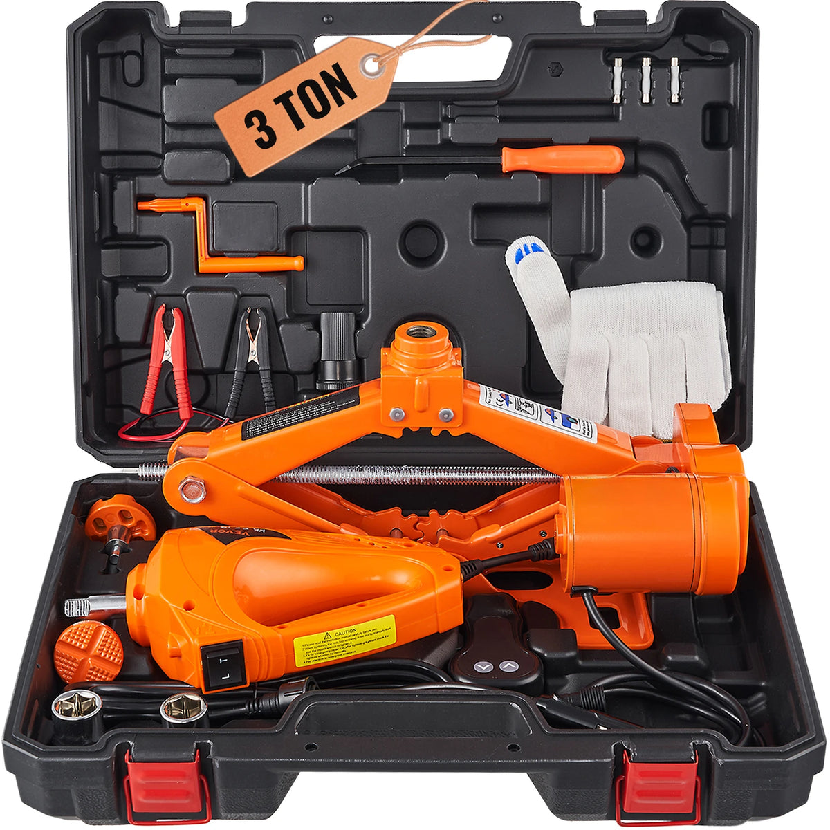 Succebuy 3 Ton Electric Car Jack With Impact Wrench