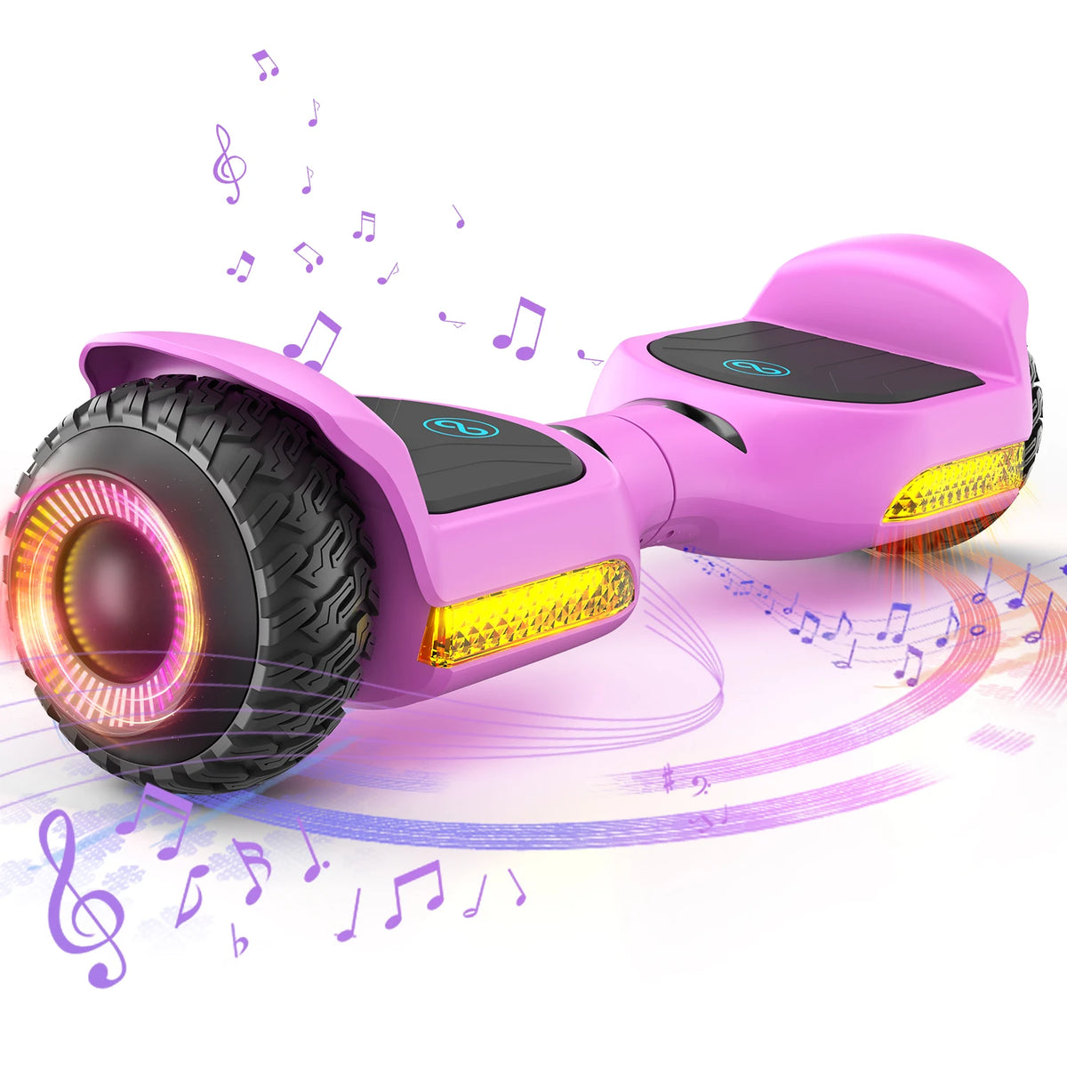 Gyroor Kids All Terrain Self Balancing Hoverboard With LED Bluetooth