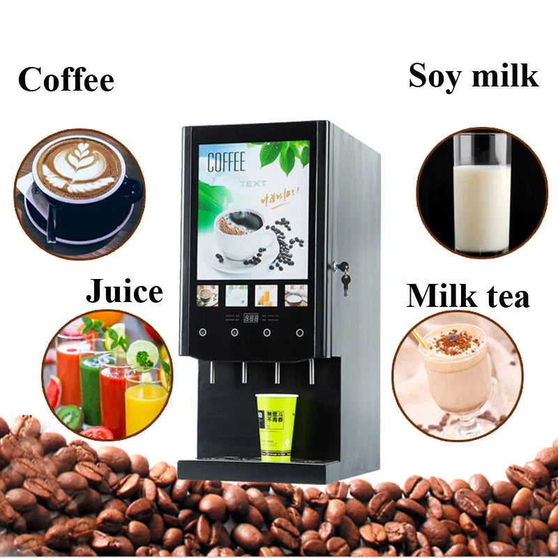 FUWODA Automatic Four-Drink Vending Machine For Coffee And Hot-Chocolate