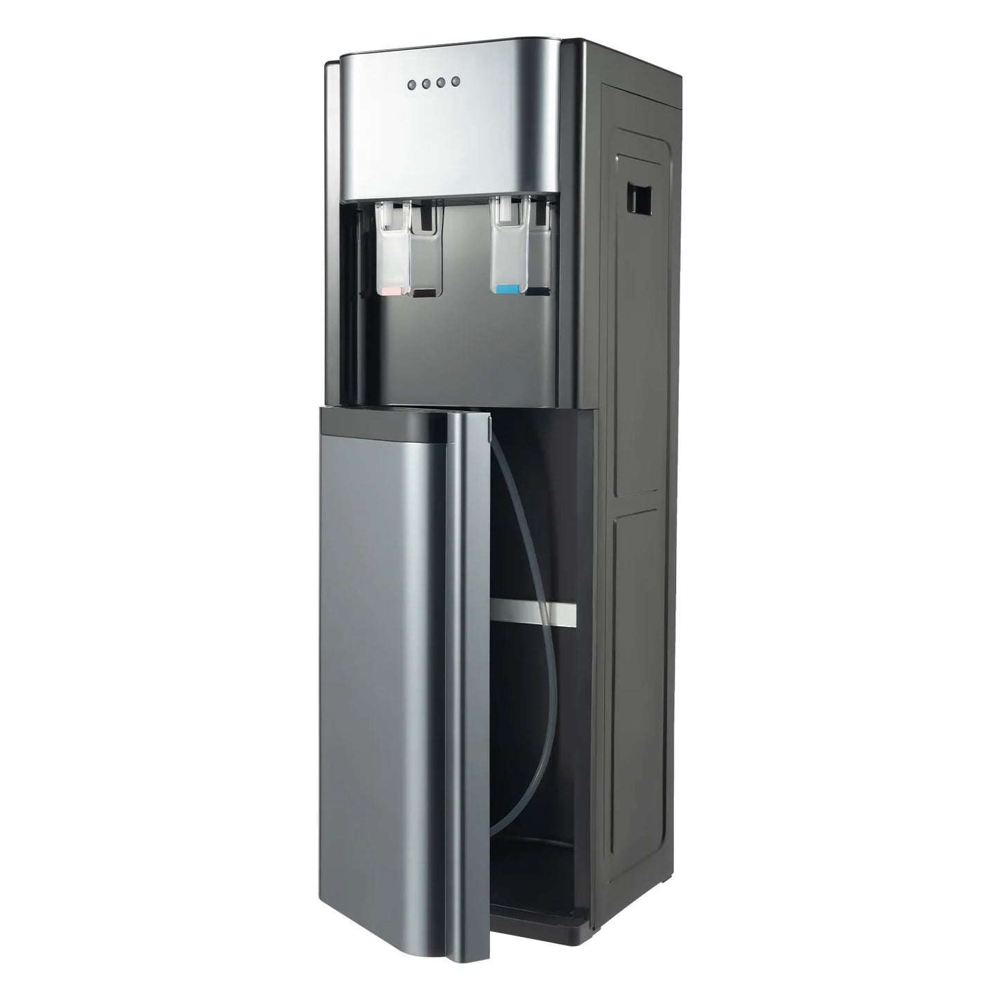 110V Bottom Loading Water Dispenser 304 Stainless Steel Liner Hot Cold Water Cooler Floor Standing Drinking Water Machine