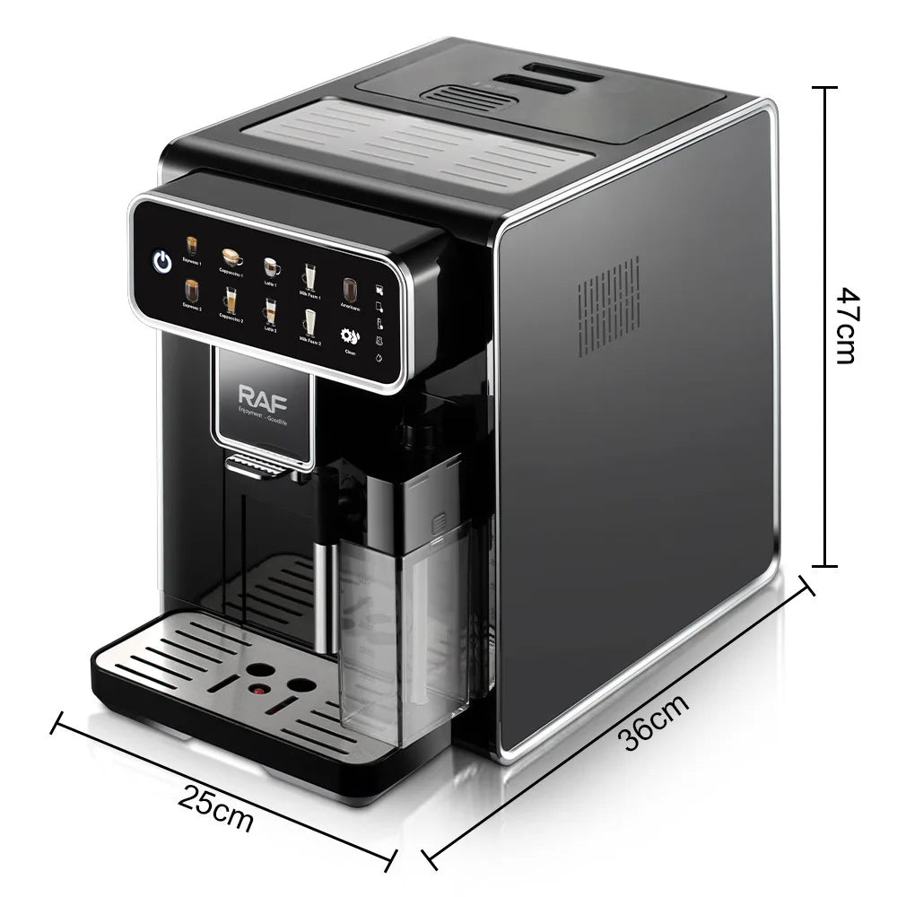 Full Automatic Espresso Maker With Thermoblock Heating System And Grinder