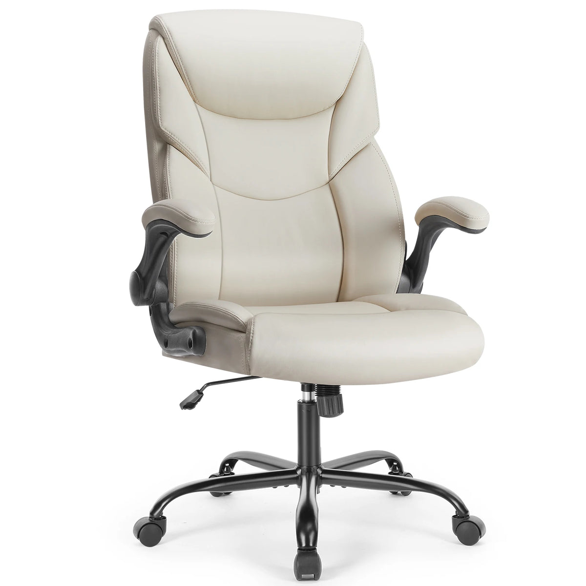 JHK Ergonomic Heavy Duty Office Chair With Flip Up Arms