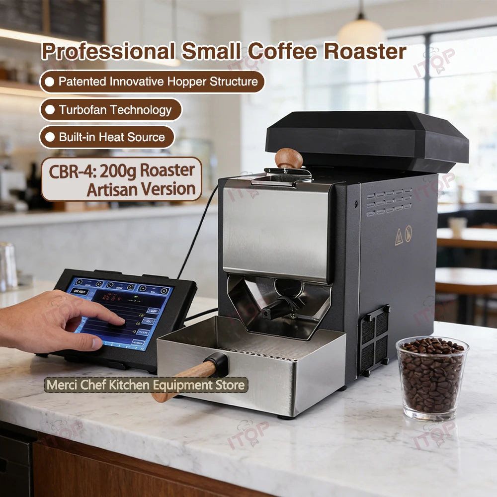 ITOP CBR4 200g Coffee Roaster Dual System Chaff Box