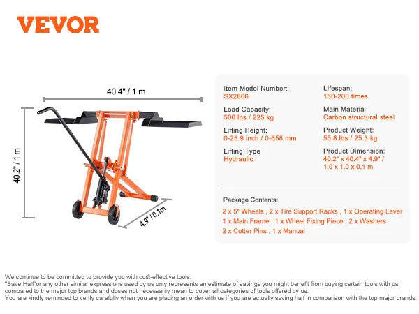 Succebuy Adjustable Hydraulic Lawn Mower Lift For Tractors