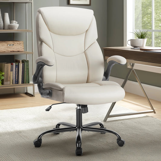 JHK Ergonomic Heavy Duty Office Chair With Flip Up Arms