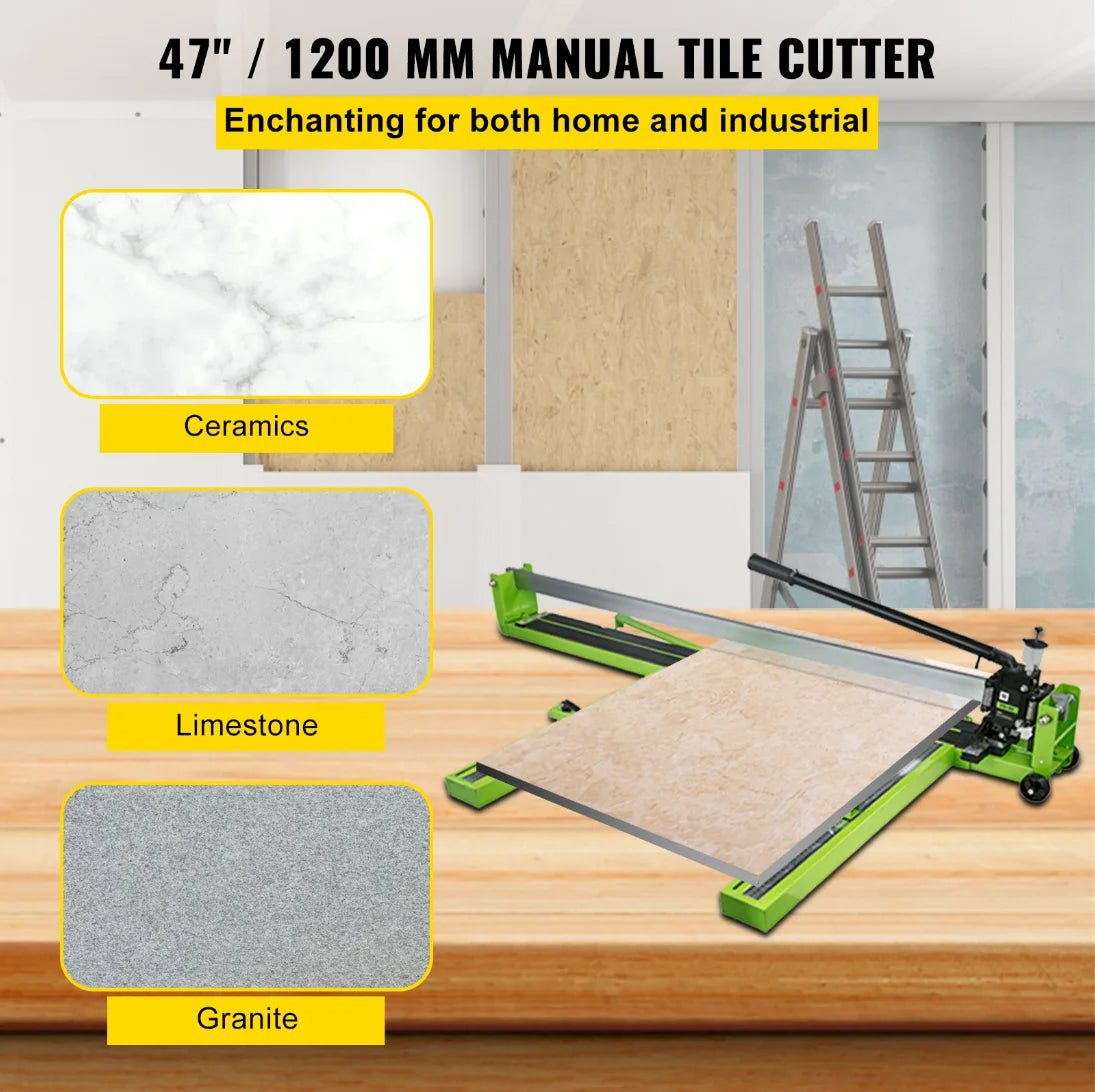 Professional Manual Tile Cutter With Infrared Laser Positioning