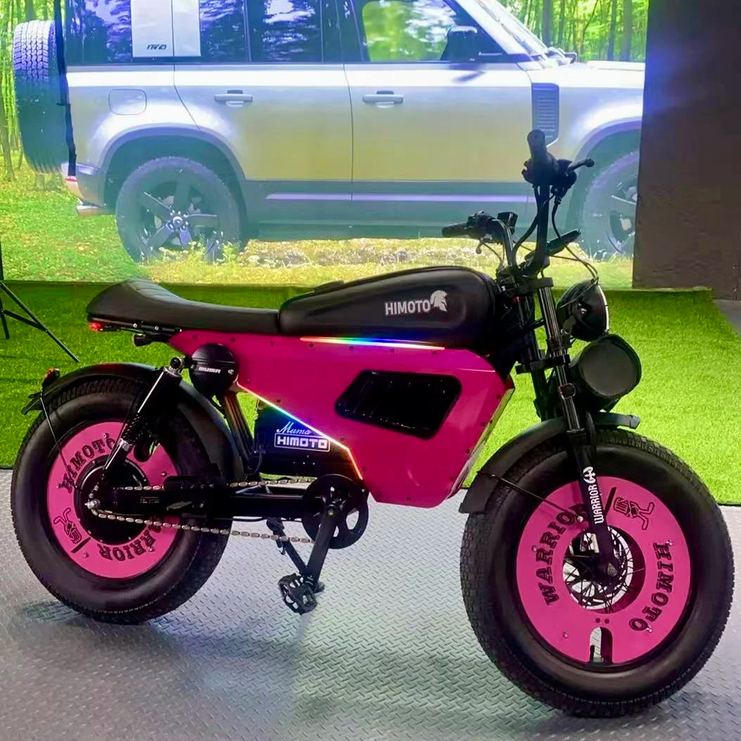 Retro black samurai knight 3000W Motor 60V45AH Long cruise lithium battery E-Bike 20 inch Off-road Fat Tyre Electric motorcycle