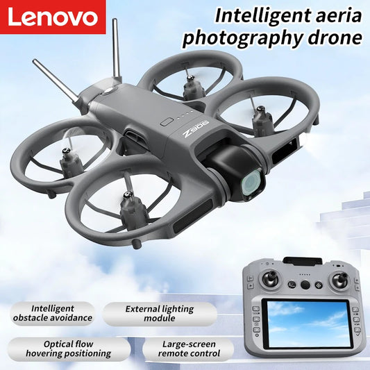 Lenovo Z906 4K 8K Drone 5G Brushless Anti Drop Four Axis Long-Range Obstacle Avoidance Foldable Quadcopter RC GPS Dron