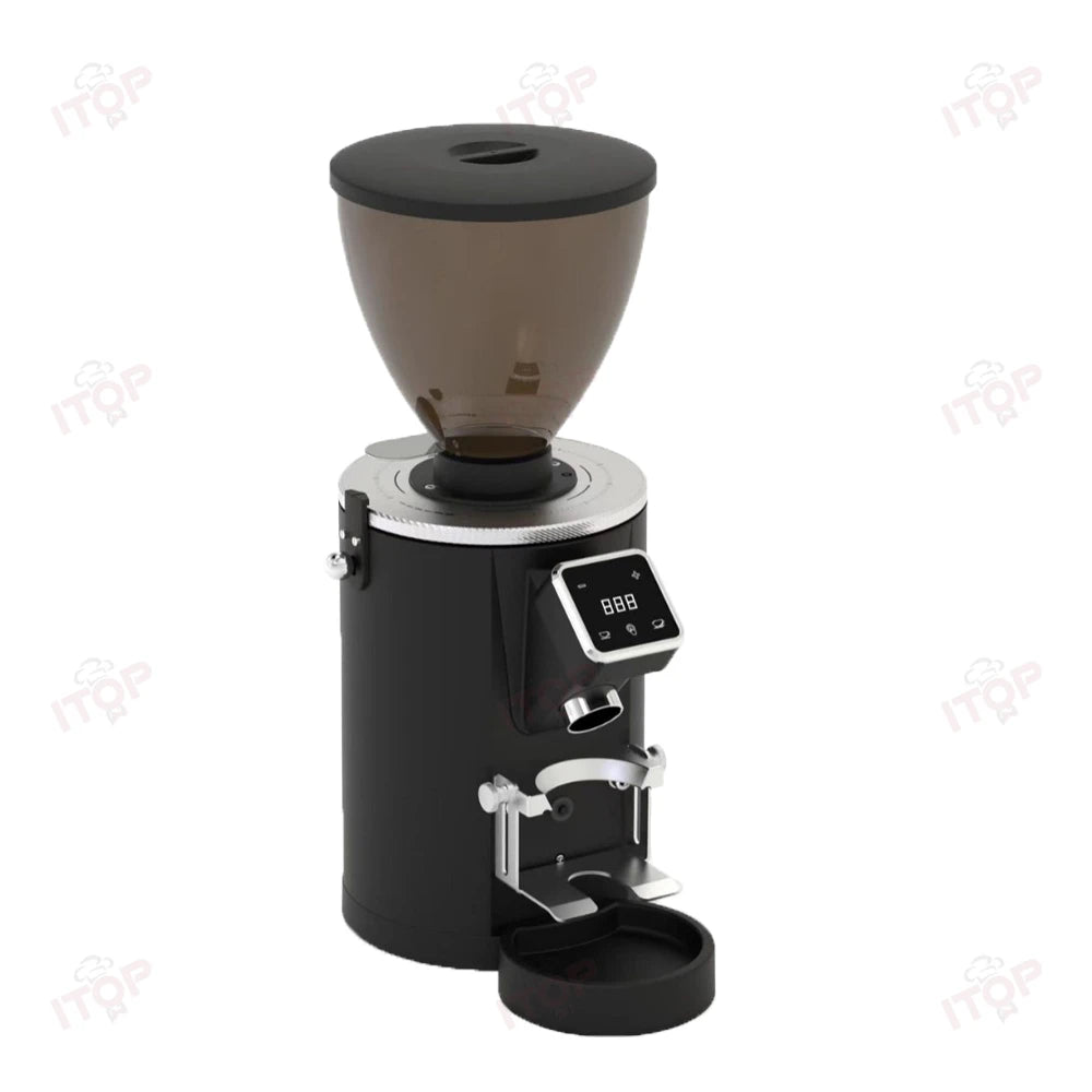 SUBARASI 64mm Commercial Coffee Grinder With Stainless Steel Flat Burr