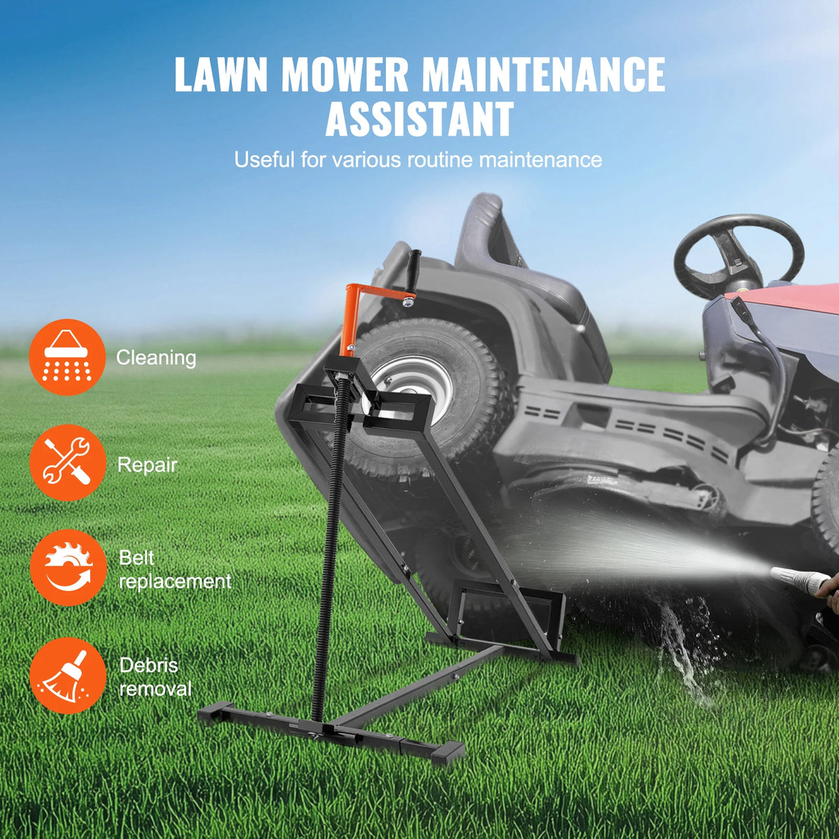 Succebuy Adjustable Hydraulic Lawn Mower Lift For Tractors