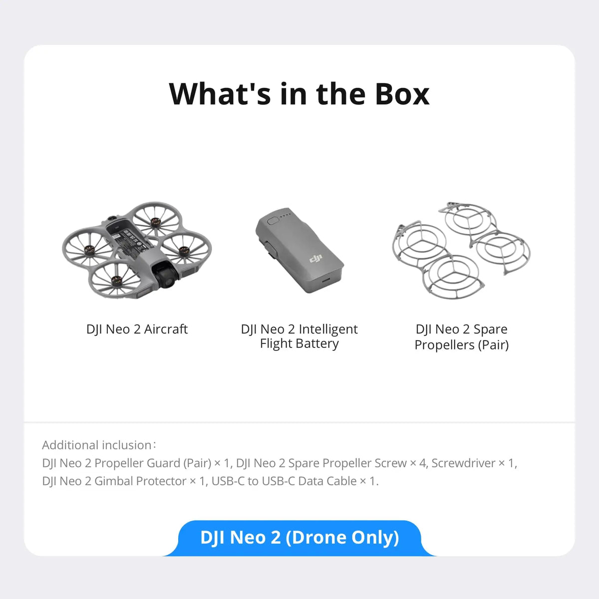 DJI Neo 2 Foldable 4K Camera Drone With Gesture Control