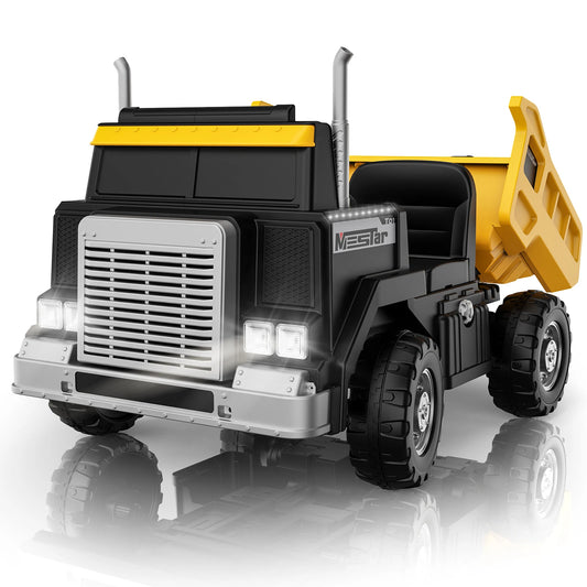 LIGIANT 24V Ride On Dump Truck 4WD Kids Remote LED