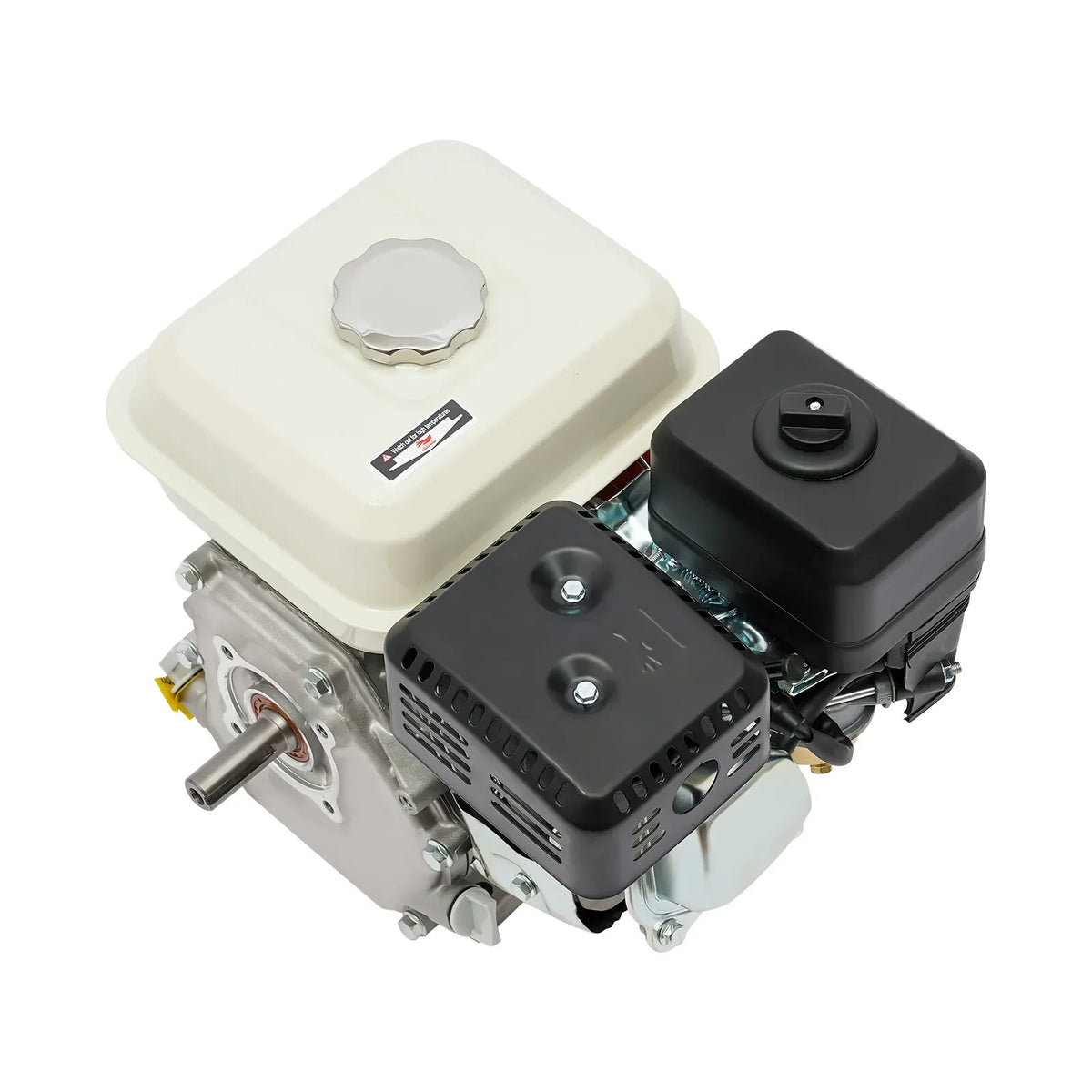 4 Stroke for Honda GX160 Gas Engine 200CC Motor, 6.5HP Gas Engine Single Cylinder OHV Cooling Horizontal Shaft, 5mm Shaft Keyway