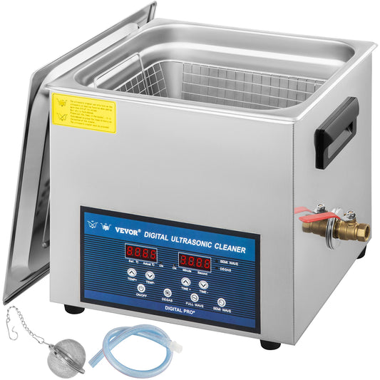 SucceBuy 10L 30L Ultrasonic Cleaner 28/40khz Dual Frequency Digital Portable Washing Machine Ultrasound Cleaner Home Appliance