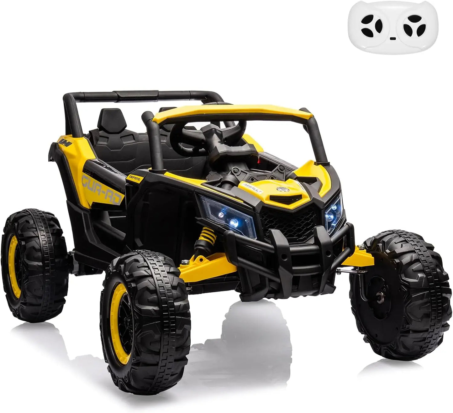 24V Kids Ride On UTV With Remote Control LED Lights