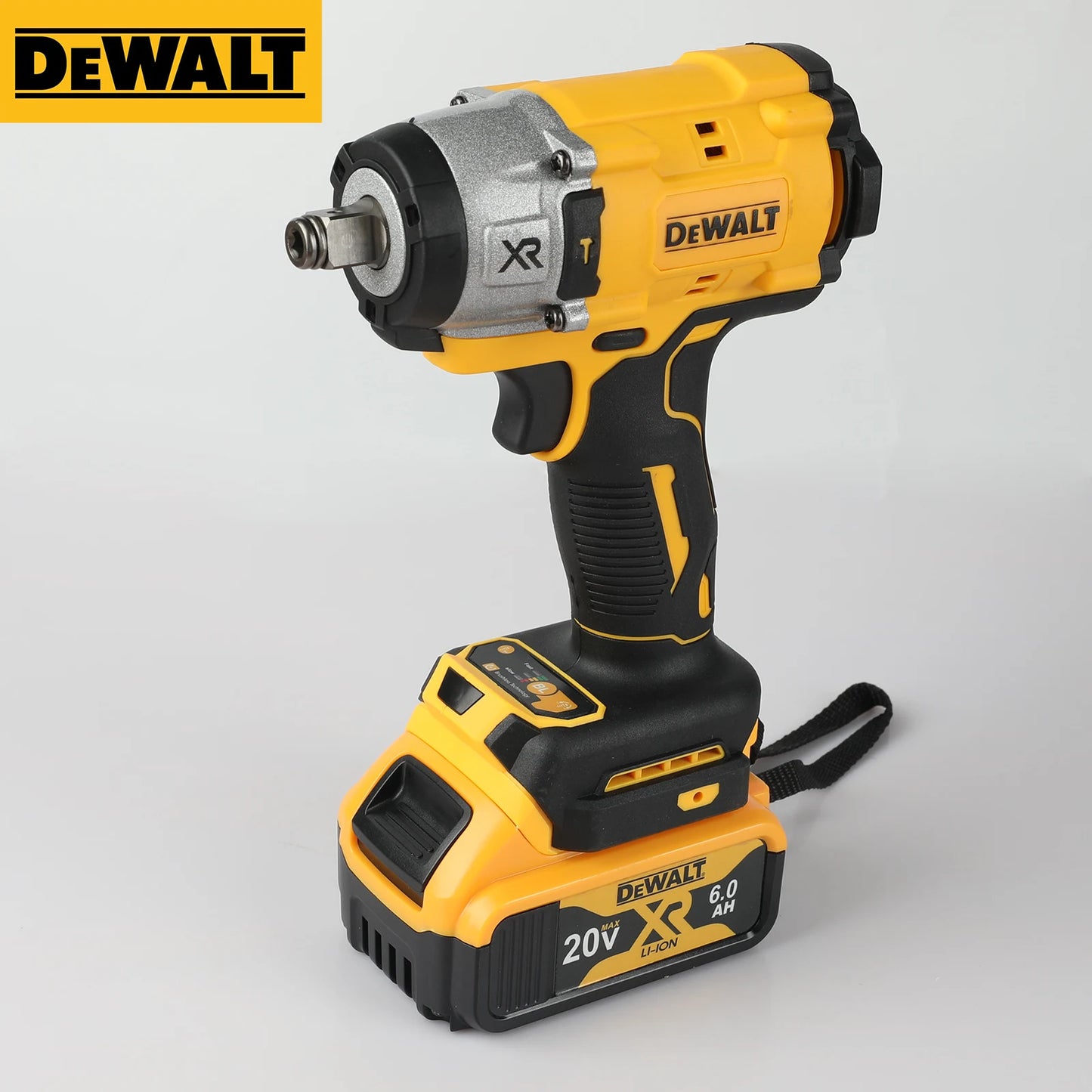 DEWALT DCF922 20V MAX 1/2" Brushless Impact Wrench, 205Nm 150ft-lbs 2500 RPM 3-Speed Compact Cordless Naked Tool