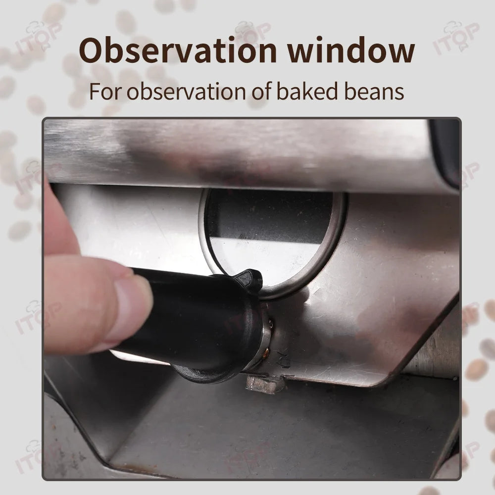 ITOP CBR4 200g Coffee Roaster Dual System Chaff Box