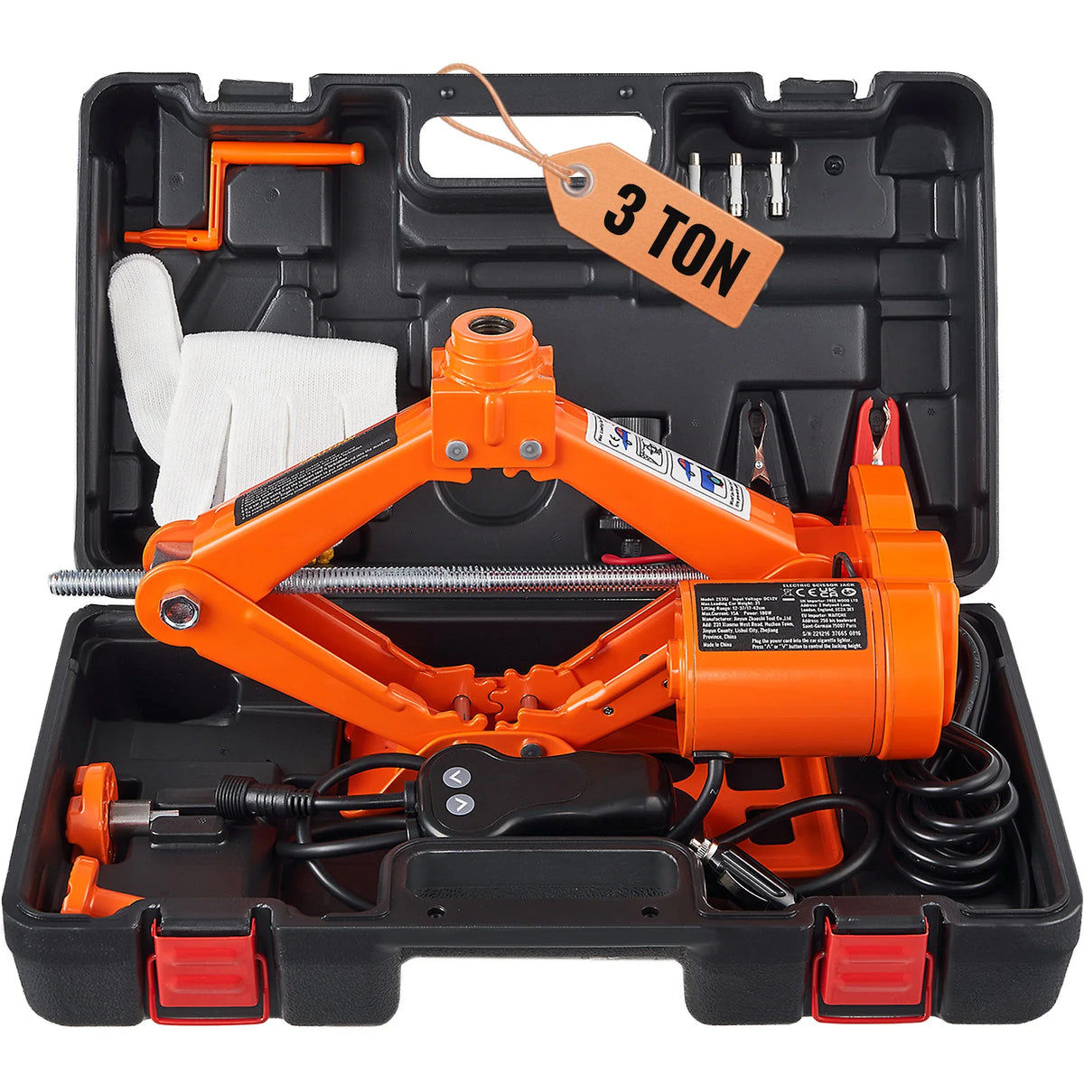 Succebuy 3 Ton Electric Car Jack With Impact Wrench