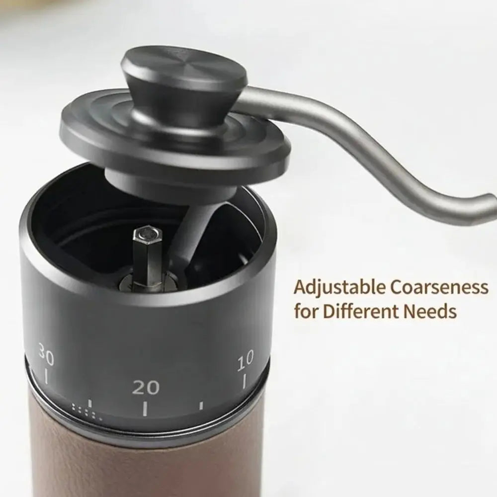 RECAFIMIL Manual Coffee Grinder CNC Adjustable Burr Stainless Steel