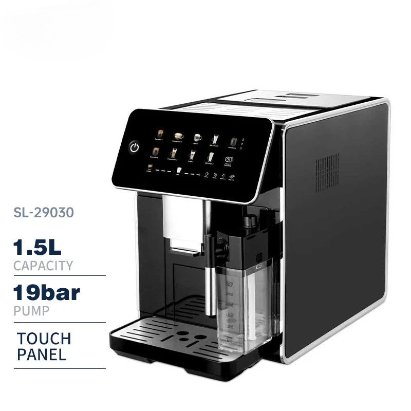 Full Automatic Espresso Maker With Thermoblock Heating System And Grinder