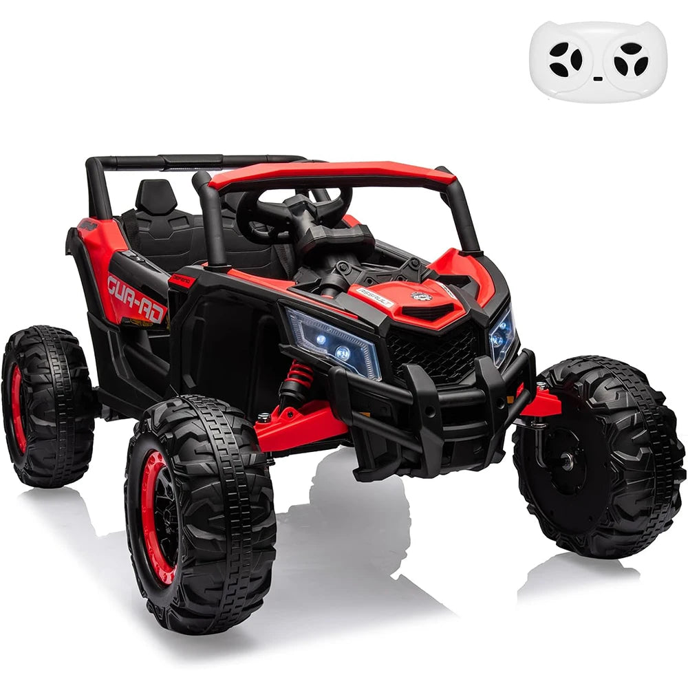 24V Kids Ride On UTV With Remote Control LED Lights