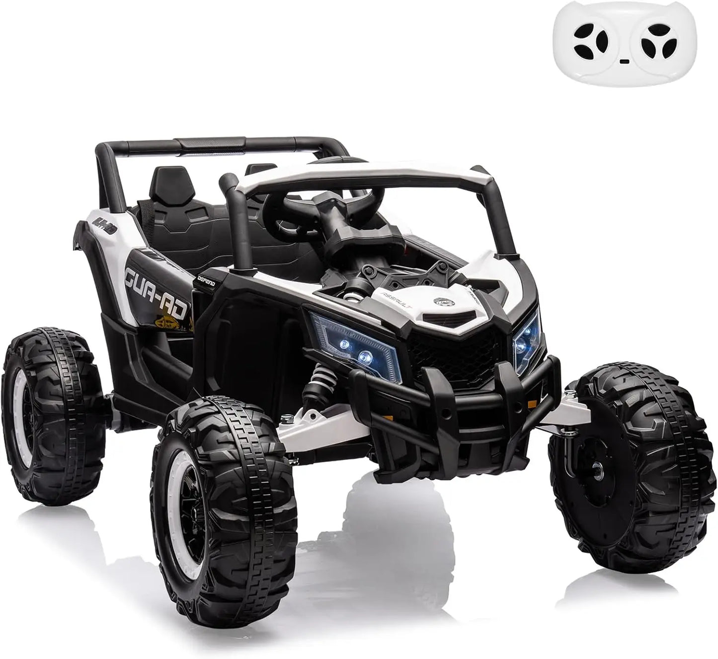 24V Kids Ride On UTV With Remote Control LED Lights