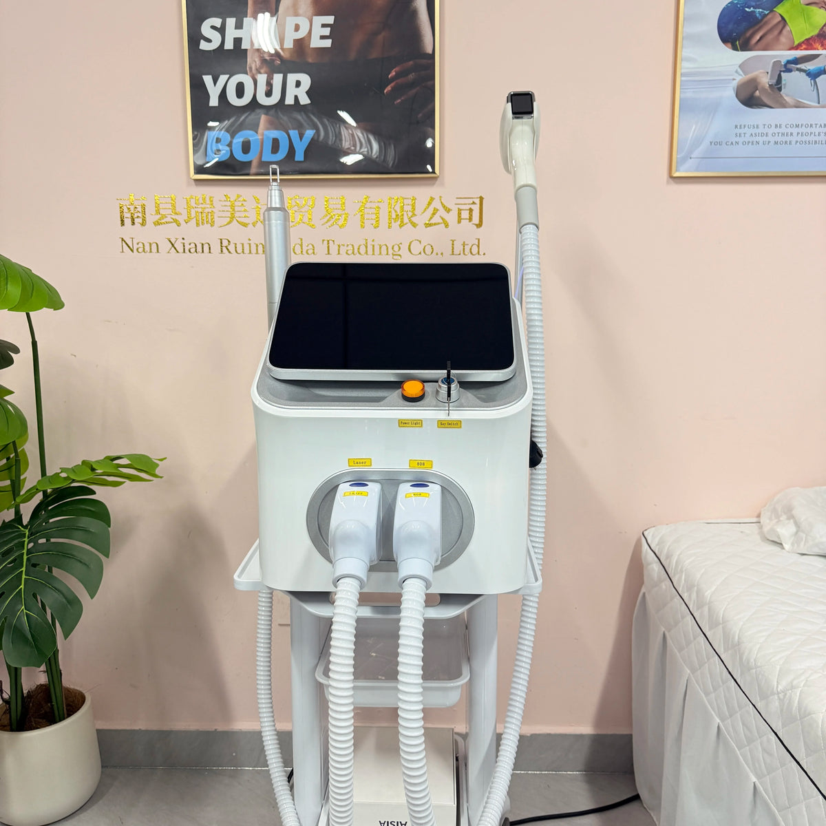 Myoslim 5000W Professional 808 Laser Hair And Tattoo Removal Machine