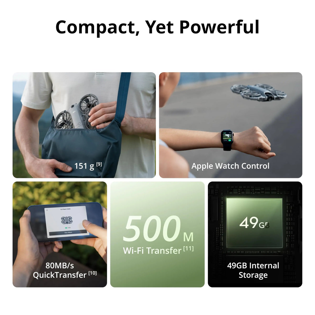 DJI Neo 2 Foldable 4K Camera Drone With Gesture Control