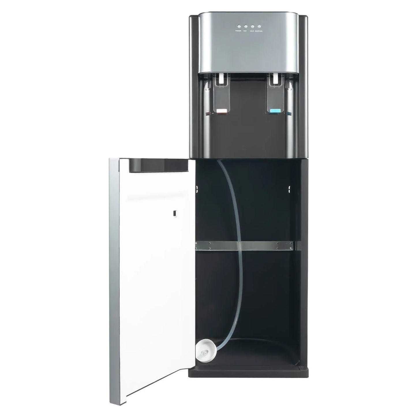 110V Bottom Loading Water Dispenser 304 Stainless Steel Liner Hot Cold Water Cooler Floor Standing Drinking Water Machine