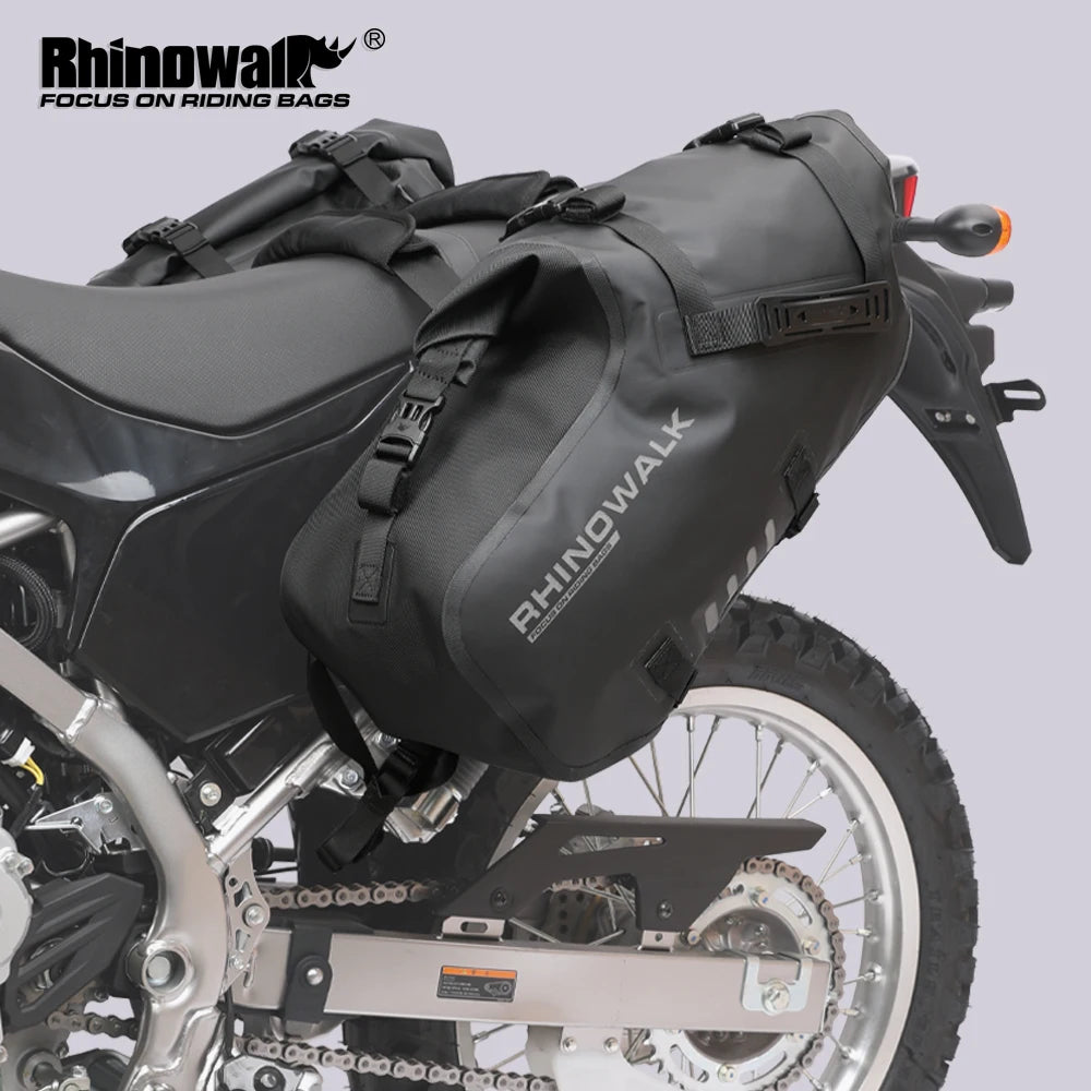 Waterproof Universal Motorcycle Saddle Bags For Outdoor Travel